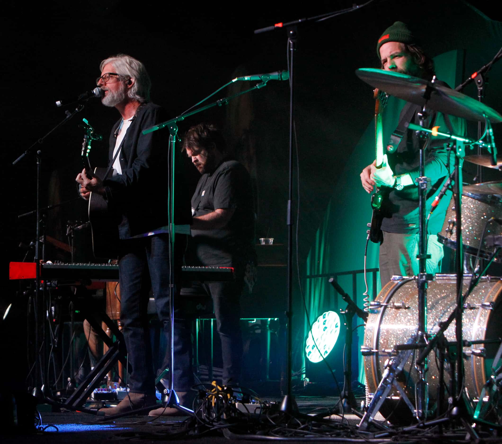 Christian musician Matt Maher and his band perform a concert before a large ChosenCon crowd...