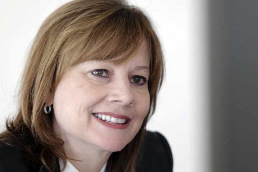  Mary Barra vowed to accelerate GM's comeback from bankruptcy.