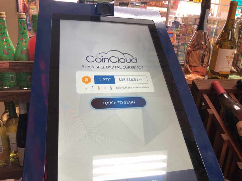 To its credit, this CoinCloud bitcoin ATM at a Valero gas station is loaded with scam...