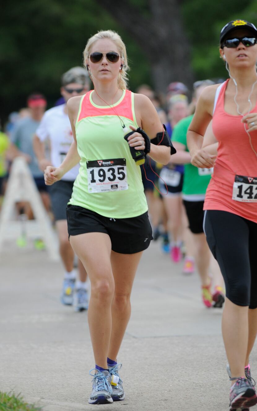 Tara White begins the Hottest Half at Norbuck Park on Sunday, August 12, 2012   