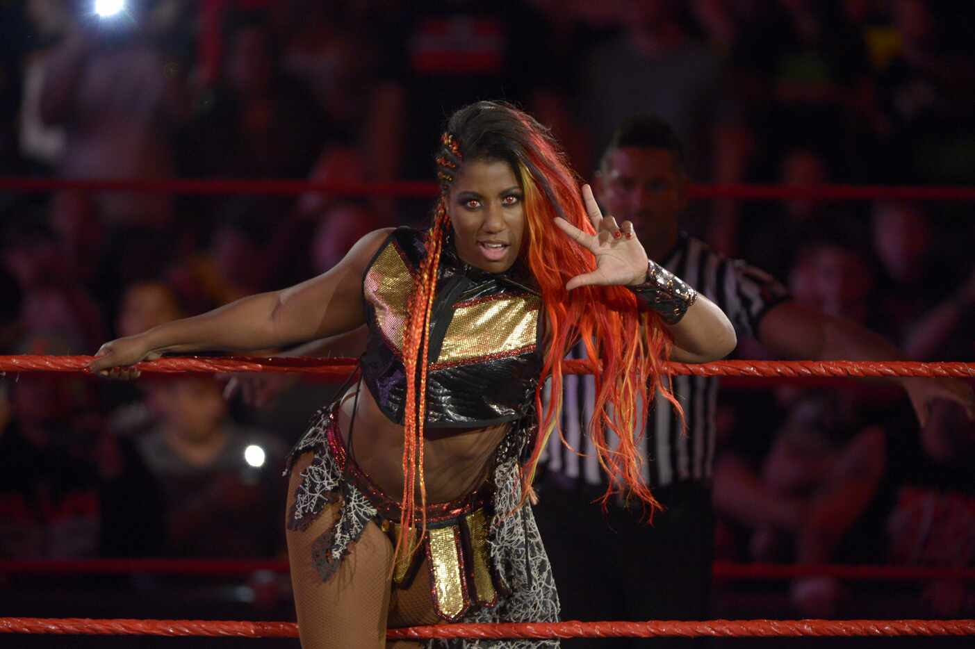 WWE superstar Ember Moon on her Garland roots and how a kick to the face  led to love