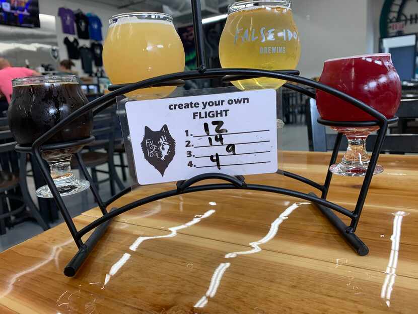 False Idol Brewing is located in North Richland Hills