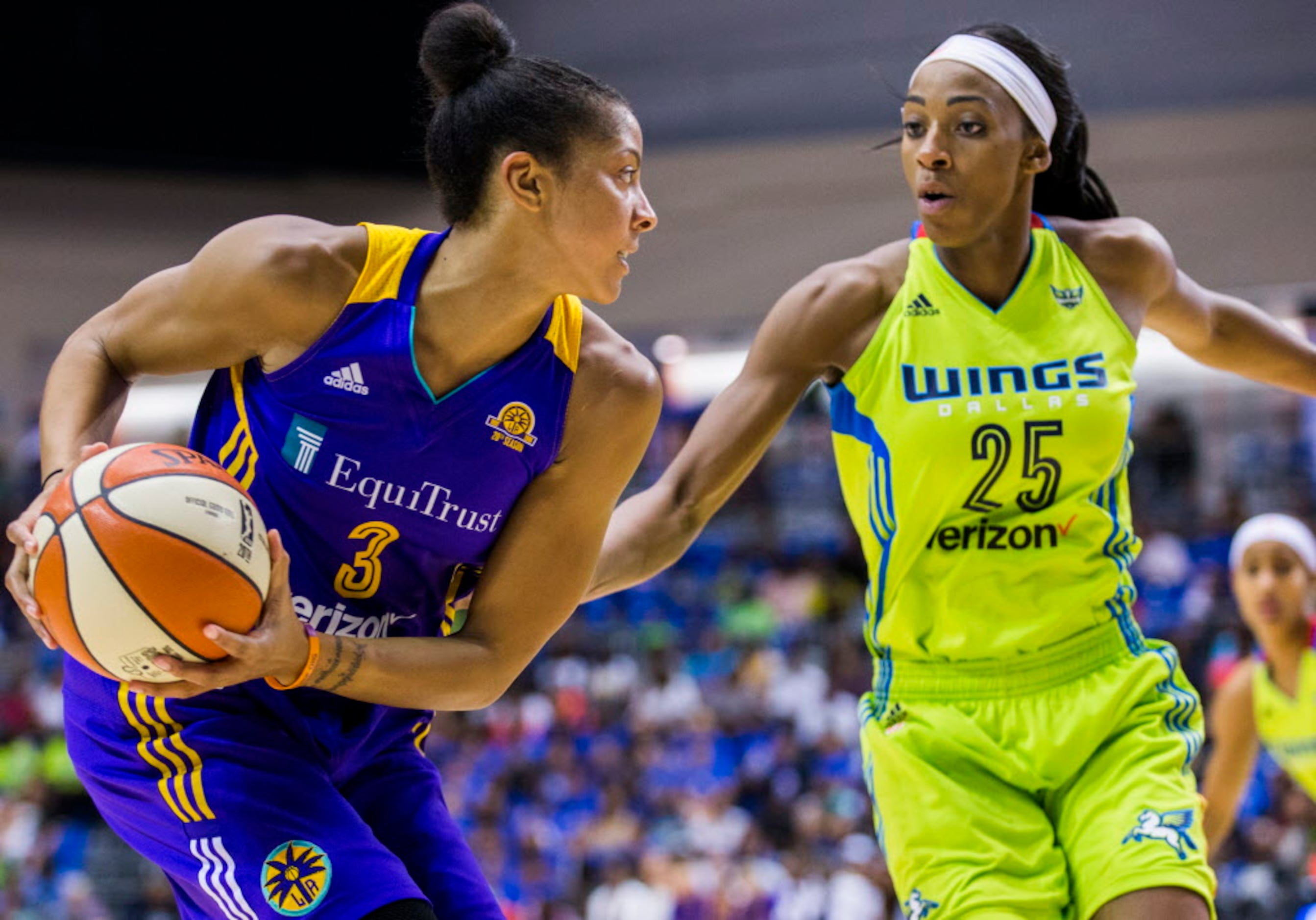 All eyes are on Candace Parker as the Sparks fight to clinch the