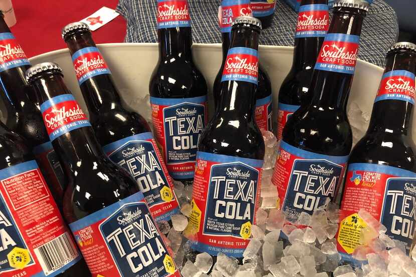 TexaCola from Southside Craft Soda in San Antonio is made with South Texas citrus.