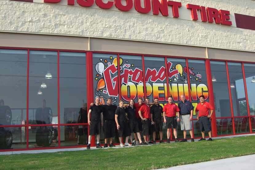 Discount Tire has more than a dozen locations in North Texas.