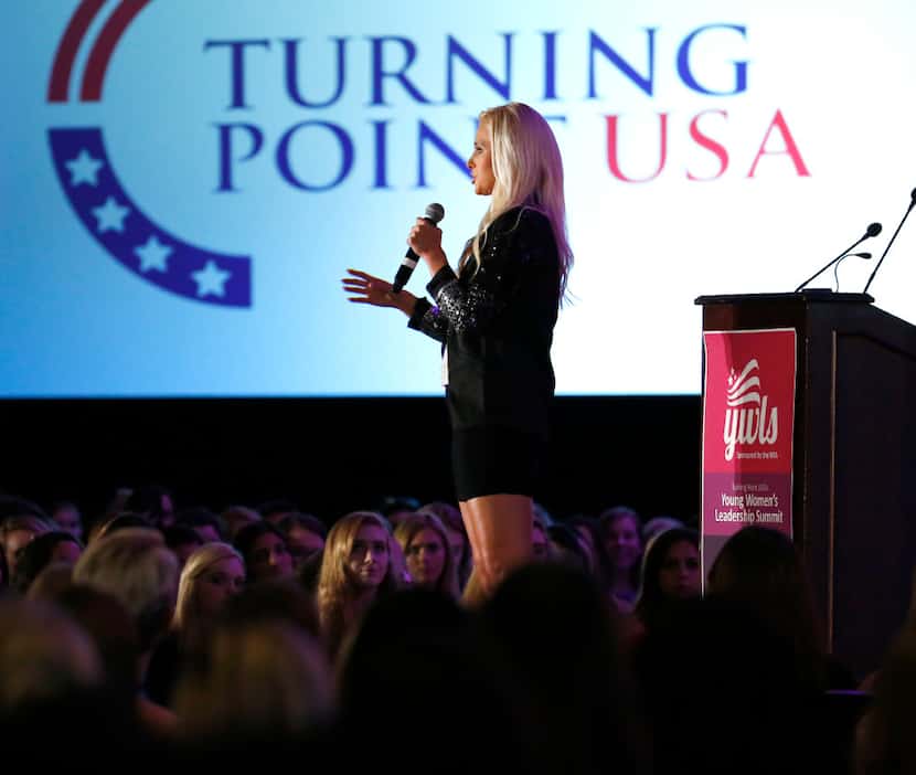 Tomi Lahren kicked off a weekend lineup of conservative female voices at Turning Point USA's...