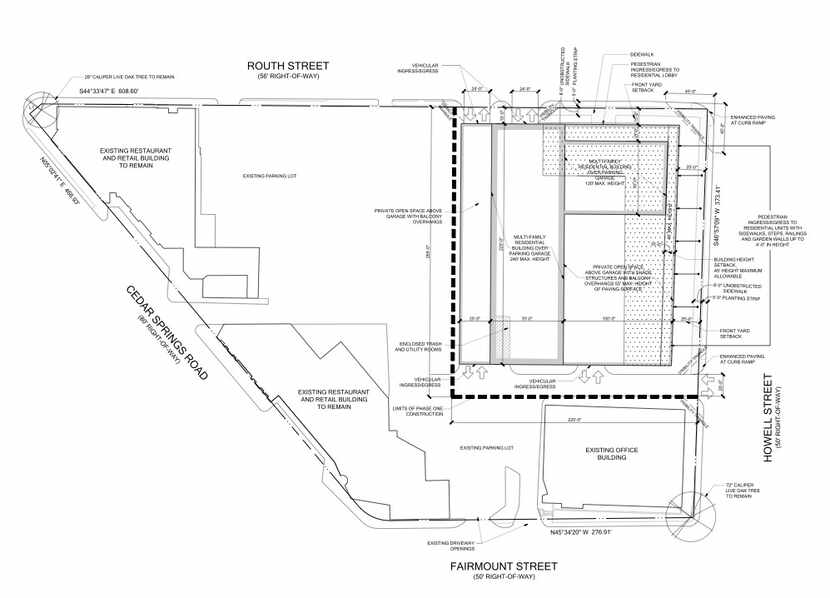  The building would contain 320 high-rise apartments. (GFF)