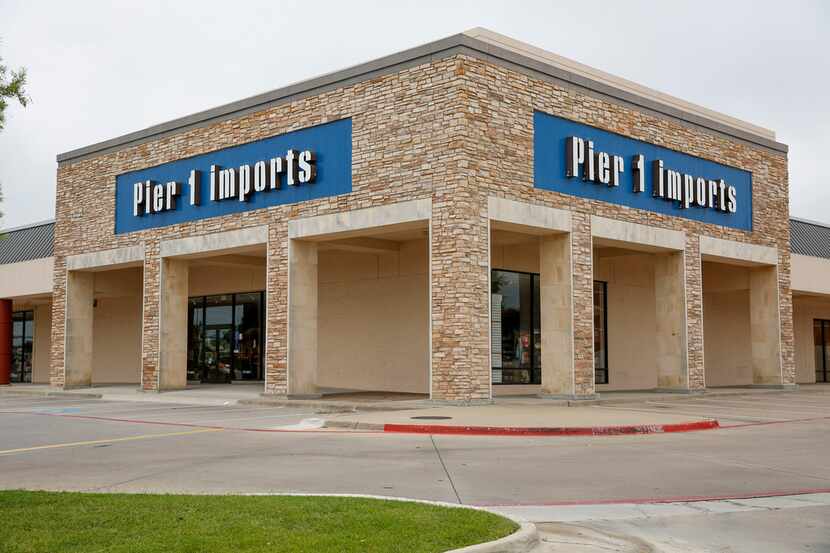 An exterior view of the Pier 1 Imports store located on Northwest Highway in Dallas,...