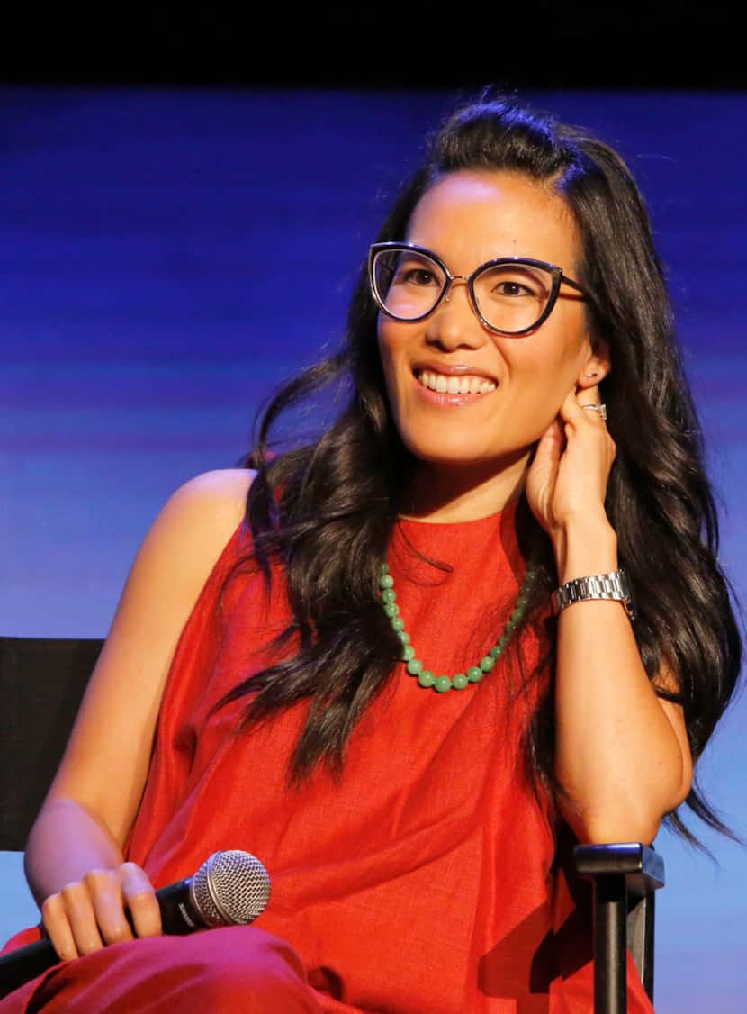 Ali Wong speaks onstage at the "Netflix is a Joke" Panel at Netflix FYSEE at Raleigh Studios...