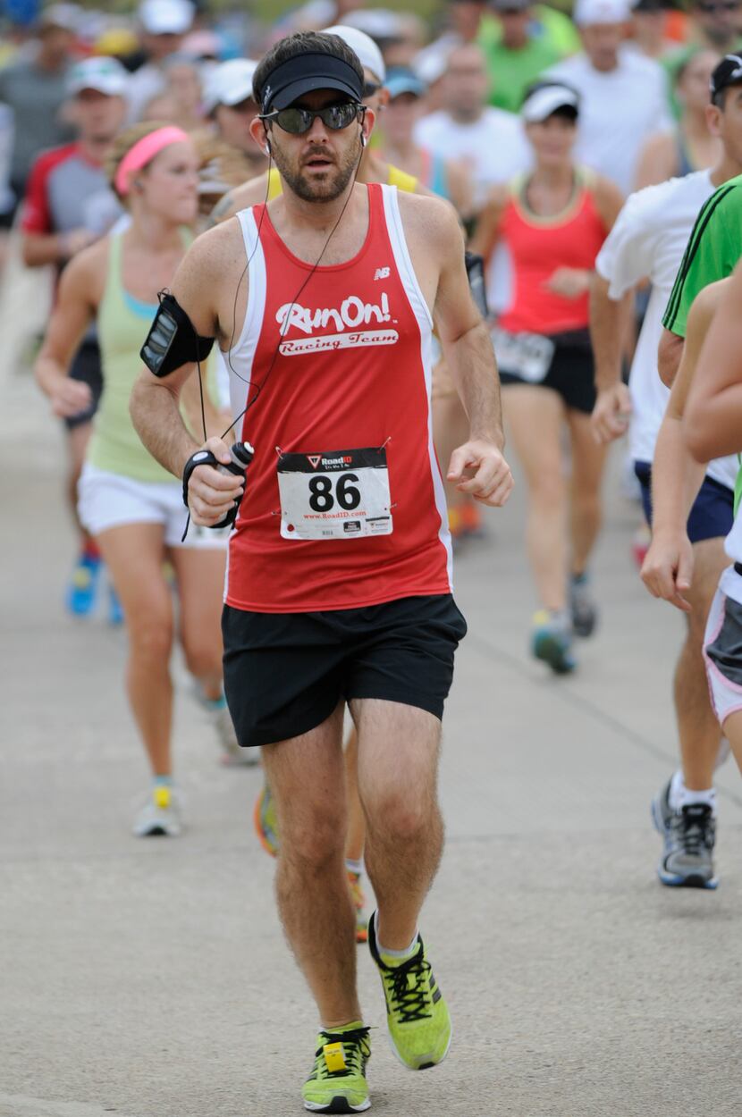 Matthew Kingore begins the Hottest Half at Norbuck Park on Sunday, August 12, 2012    