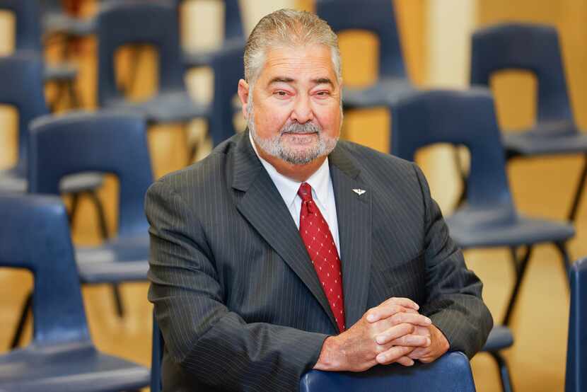 Robert Martinez Jr., international labor union president, who is retiring after four...