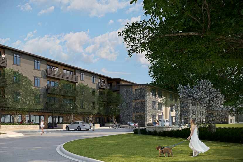 Trammell Crow Residential's new Lower Greenville apartment project will have more than 400...