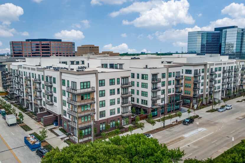 The new Hazel by the Galleria apartments are on LBJ Freeway in Far North Dallas.