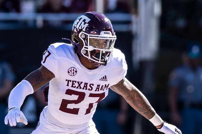 Texas A&M defensive back Antonio Johnson (27) during an NCAA football game on Saturday, Oct....