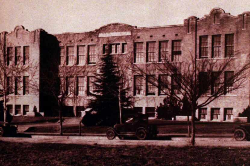John S. Armstrong School, the first school in Highland Park, opened in 1914, with grades one...
