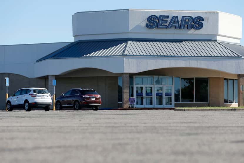 Sears at Richardson Square closed in 2019 and the building is being redeveloped.
