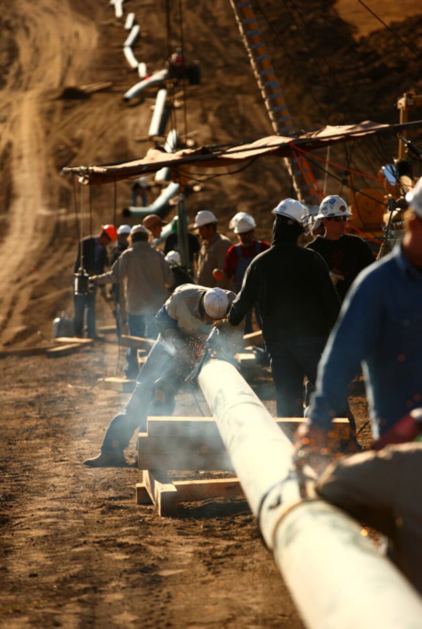 Pipeline construction has become a common site in the oil- and gas-rich Bakken Shale region...