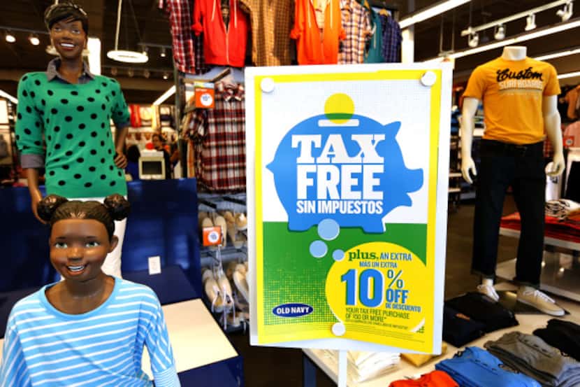 En Texas comenzará el "tax free weekend" el viernes 6 de agosto y termina hasta la...
