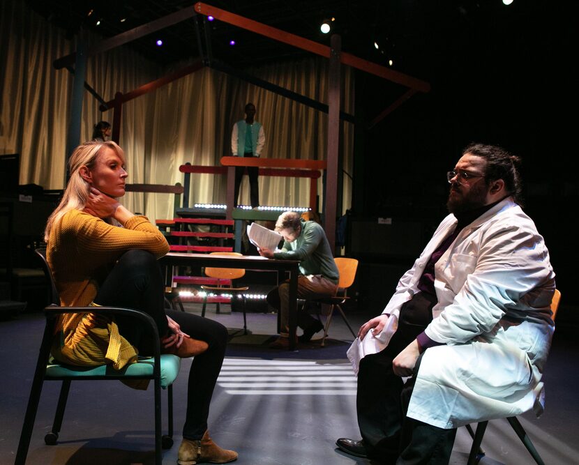 A scene from Theatre Three's production of the award-winning 2008 pop-rock musical "Next to...