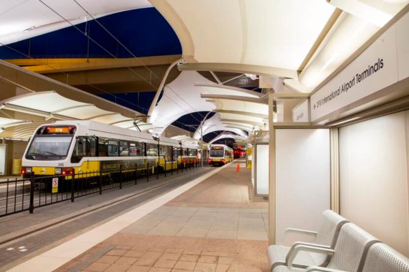 
DFW Airport Station, the final segment of the Orange Line, opens Aug. 18.
