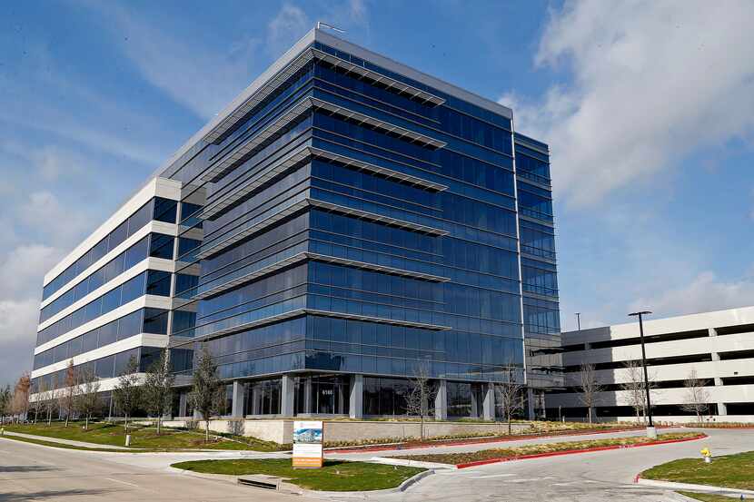 The first Frisco Station office building opened in December.