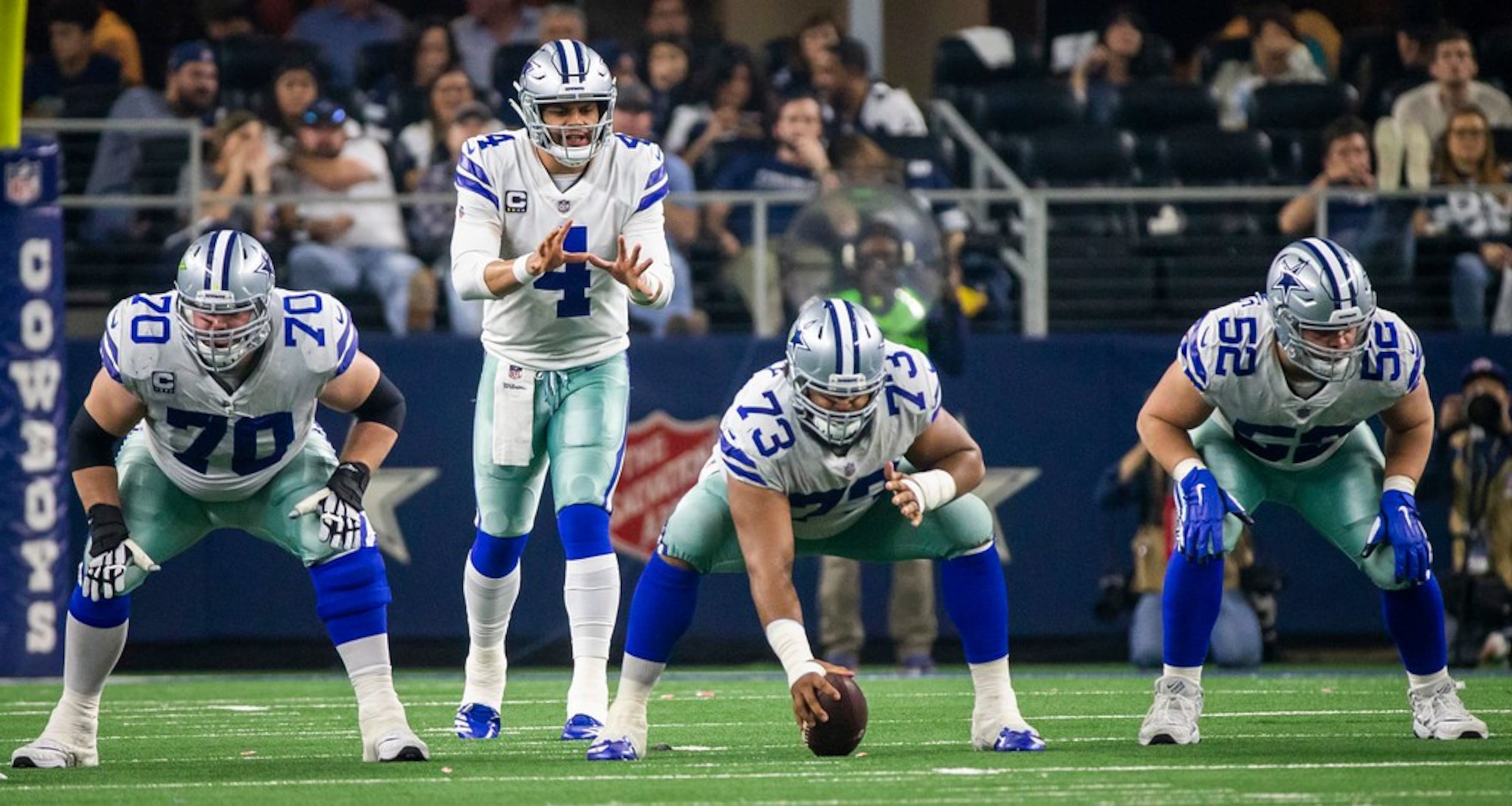 Cowboys inch close to playoff berth as D, Lawrence dominate