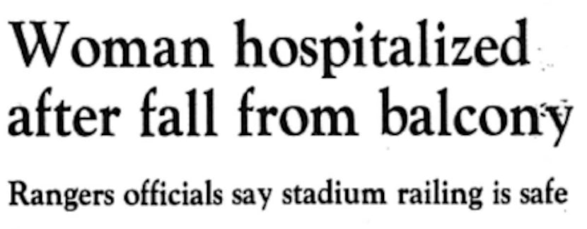 The headline for The News' coverage of Hollye Minter's fall appeared in the paper on April...