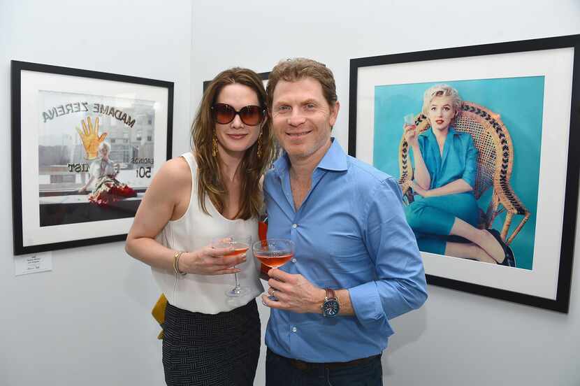 Stephanie March and Bobby Flay in 2012