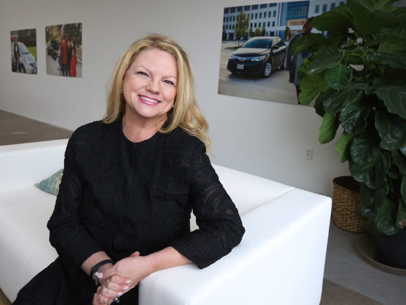 Founder Michelle Corson of On the Road Lending is pictured at her office in Dallas on...