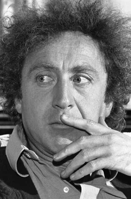 In a Dec. 27, 1977 file photo, actor Gene Wilder looks thoughtful during an interview in New...