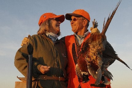 Ray Sasser is pictured here with his wife, Emilie.