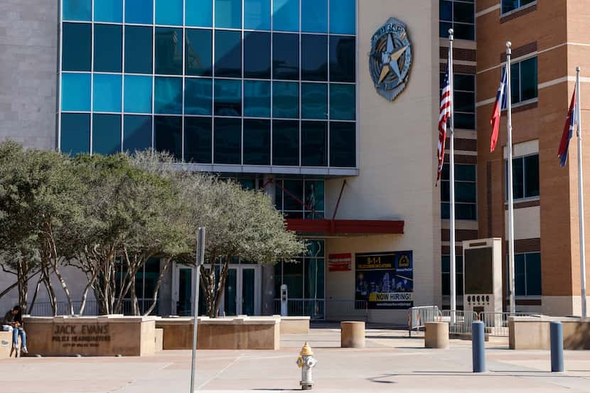 Jack Evans Police Headquarters pictured in Dallas, Sunday, Feb. 5, 2023.