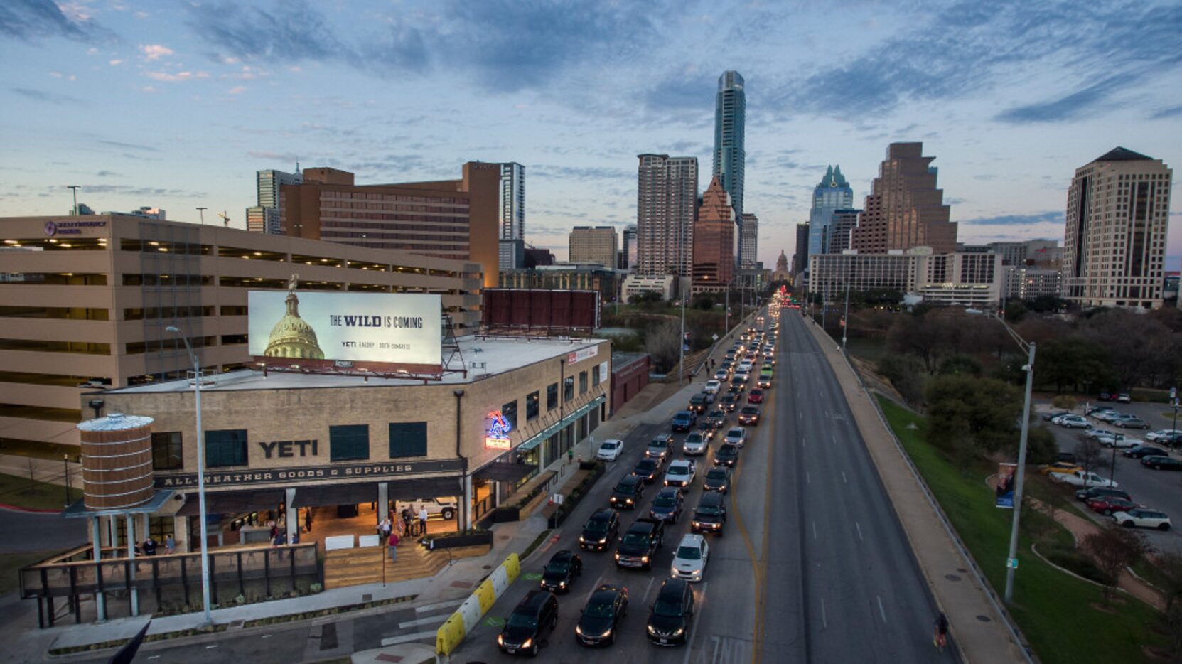 The Yeti flagship store in Austin 