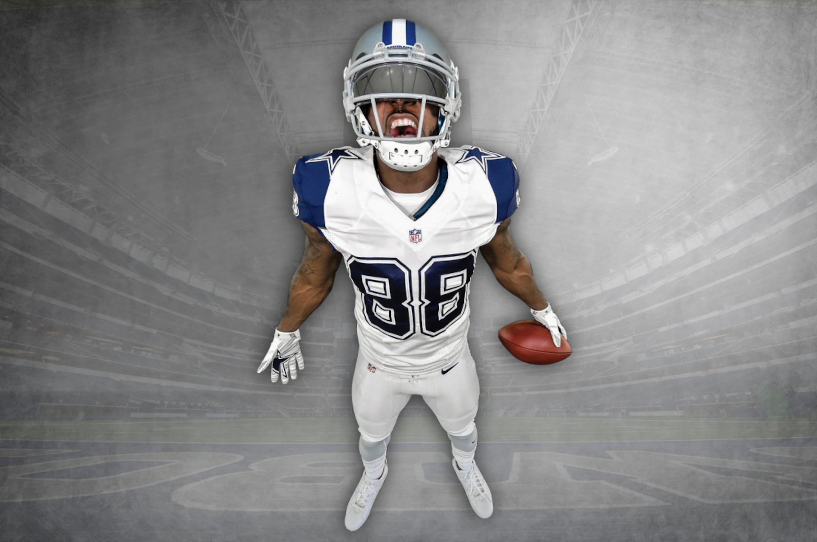 The Dallas Cowboys And Minnesota Vikings Unveil Latest 'Color Rush'  Uniforms On Thursday Night Football