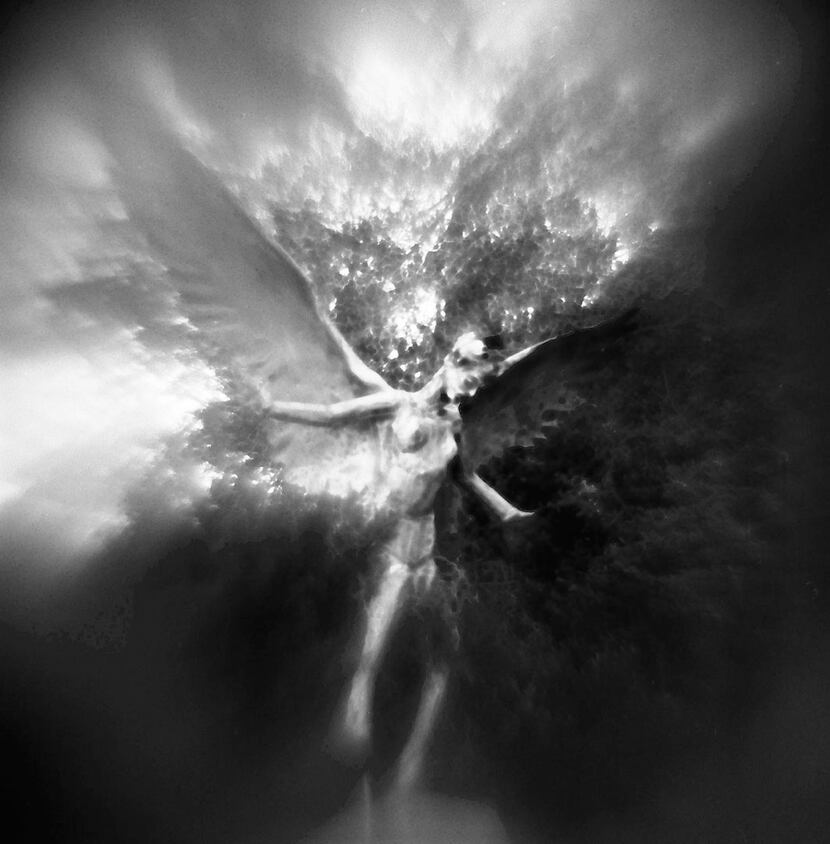 Angel #2, Agfa Isoly camera with reversed lens from Holga 120N, Archival Pigment Print, ...