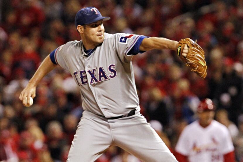 Colby Lewis' career record in seven MLB seasons is 38-38, but in the playoffs, he is 4-1.