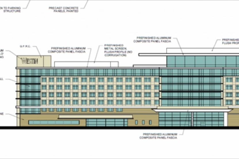  The Westin hotel is planned to have 253 rooms. (City of Southlake)