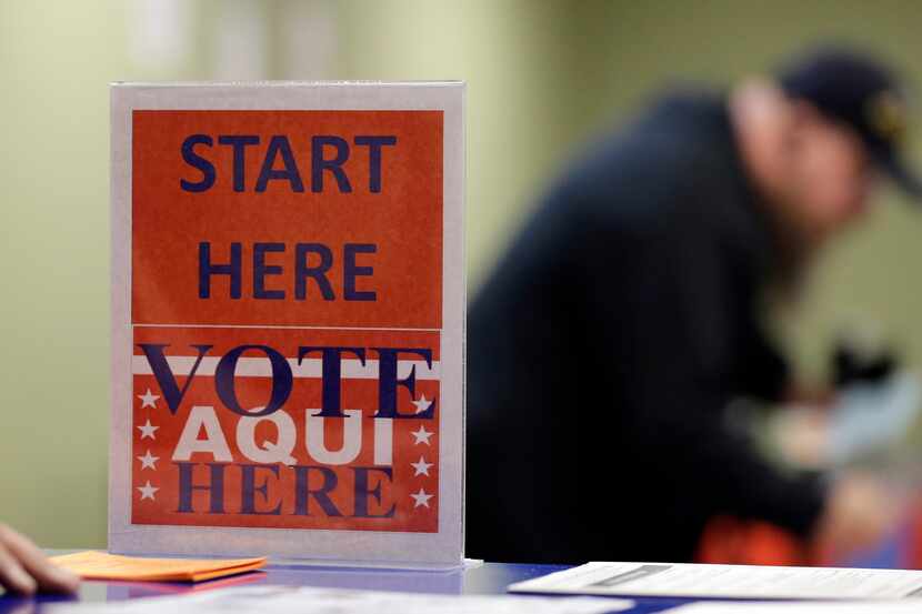 The Dallas Morning News' editorial board's Voter Guide provides a way for voters to research...