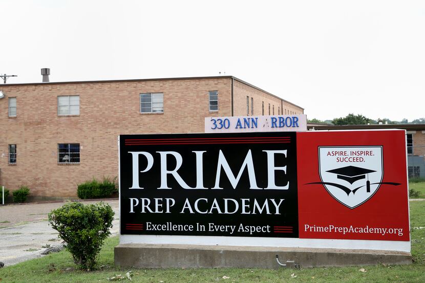 Prime Prep Academy's Dallas campus in Oak Cliff. 