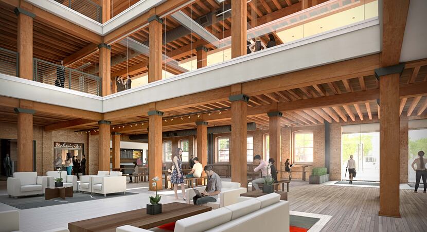 The former West End Marketplace retail and entertainment building is being converted into...
