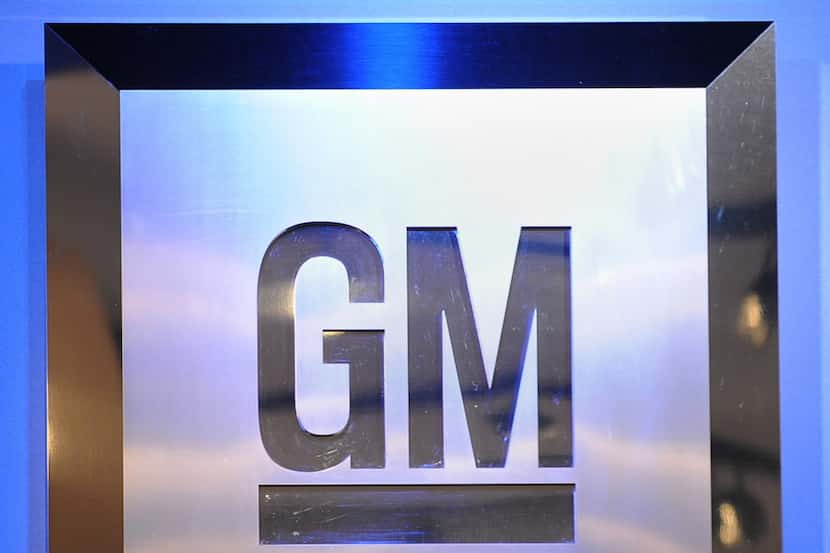 This January 12, 2009 file photo shows the logo of General Motors at the North American...