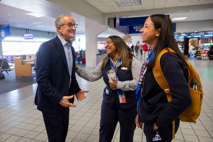 Jim Moses, senior vice president of DFW Hub Operations at American Airlines, was a flight...