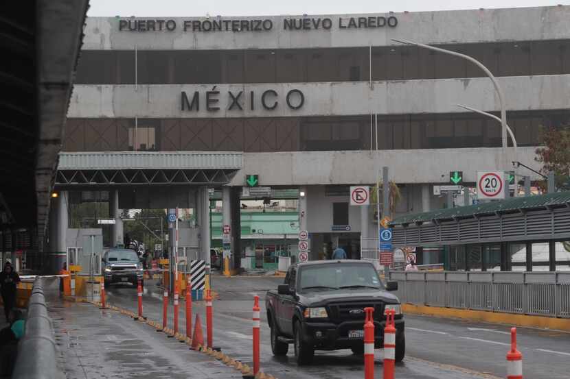 El puente Internacional entre Laredo, Texas y Nuevo Laredo, Tamaulipas, México.