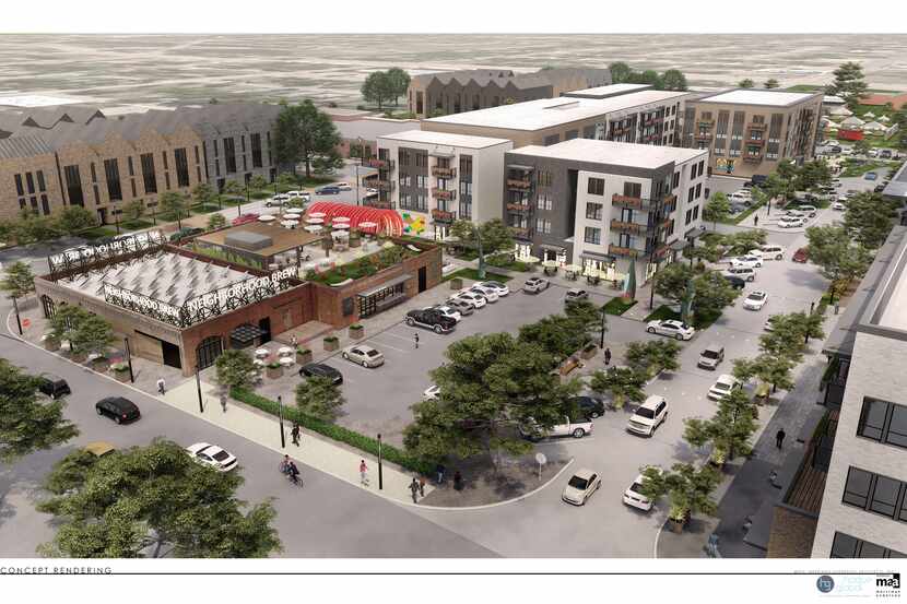 The Evans & Rosedale project is planned on 7.5-acre site in Fort Worth's historic Southside...