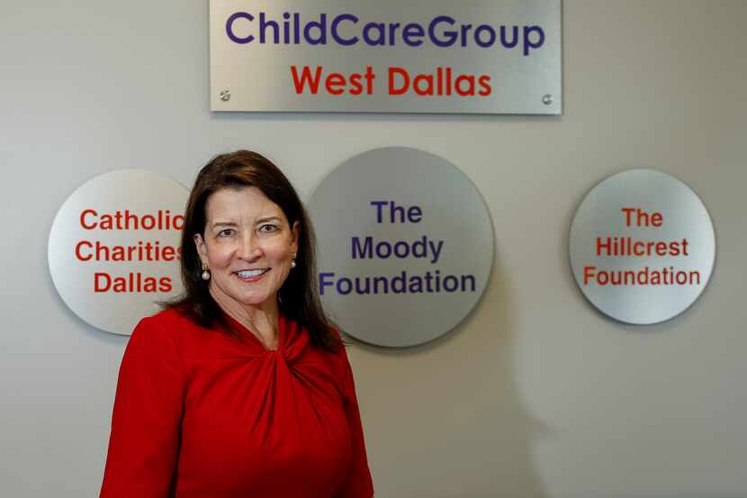 CEO and president Tori Mannes pictured at ChildCareGroup West Dallas on Monday, Sept. 13,...