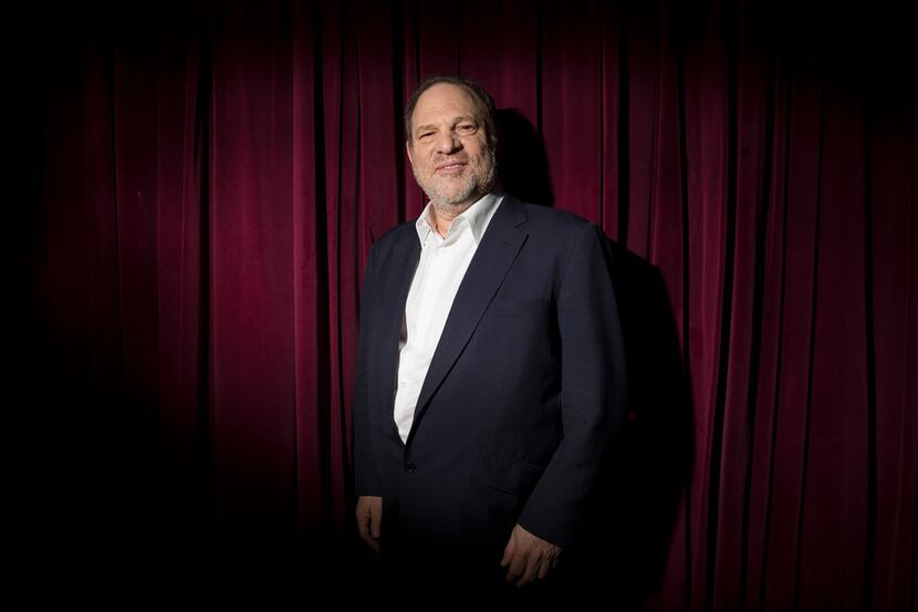 Harvey Weinstein at the Lunt-Fontanne Theater in New York, March 26, 2015. Accused of sexual...