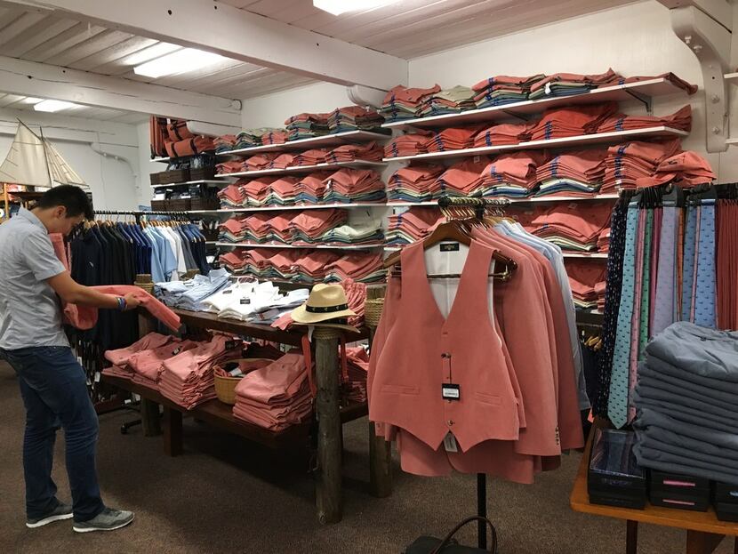 Murray's Toggery Shop is famous for launching the Nantucket Reds clothing line in the late...