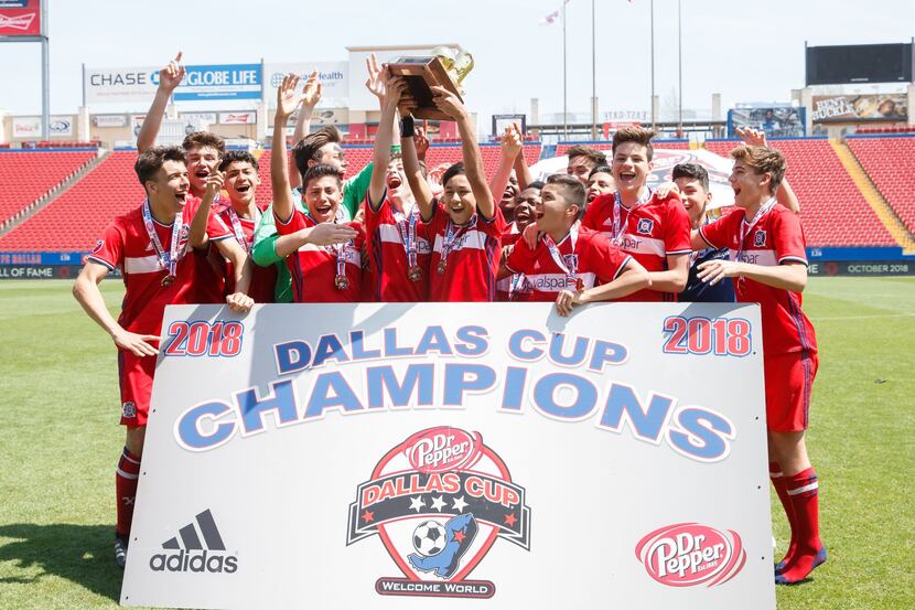 Chicago Fire U15 Academy, U15 Champions of the 2018 Dallas Cup
