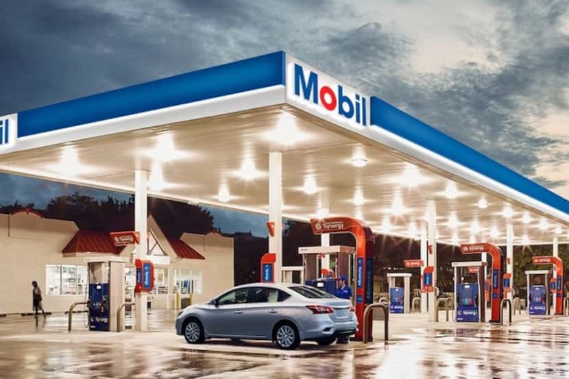Irving-based Exxon Mobil will open eight gas stations in Mexico this week as part of a plan...