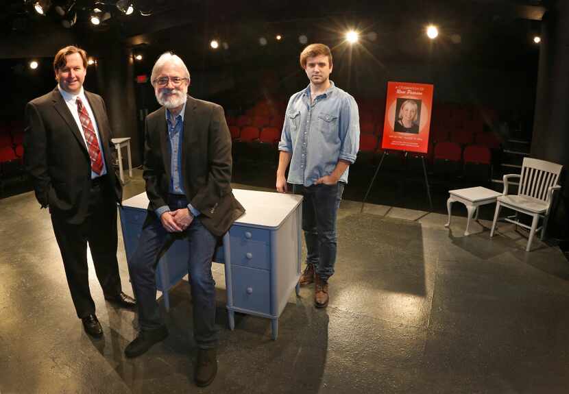 Circle Theatre general manager/producer Tim Long (from left), executive director Bill...
